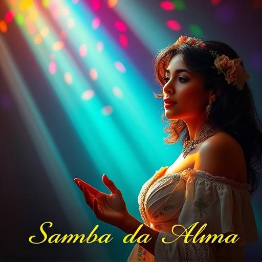 Capa do álbum 'Samba da Alma' de Teresa Cristina gravado na Ondas Cariocas Produäões.
