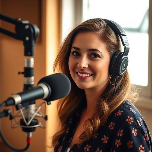 Foto de Ana Beatriz Silva, engenheira de som e mixagem da Ondas Cariocas Produäões.