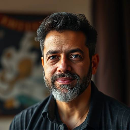 Foto de Rafael Mendes, fundador e produtor musical da Ondas Cariocas Produäões.